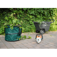 Bradas Gartenschubkarre HANDY-GO, 90 Liter, anthrazit