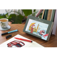 FABER-CASTELL Tuschestift PITT artist pen, 12er Set London