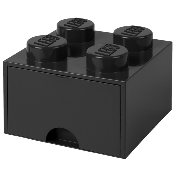 LEGO Schubladenbox STORAGE BRICK DRAWER 4, 1 Schub, schwarz
