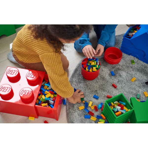 LEGO Schubladenbox STORAGE BRICK DRAWER 4, 1 Schub, schwarz