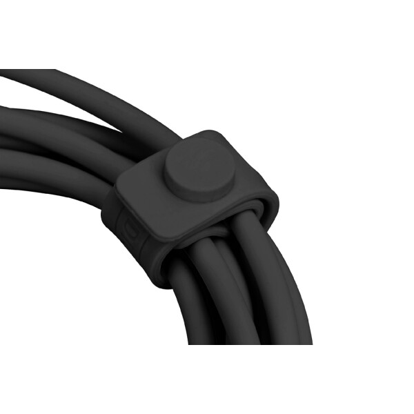 DIGITUS USB 2.0 Silikon-Anschlusskabel, USB-C, 2,0 m, sw