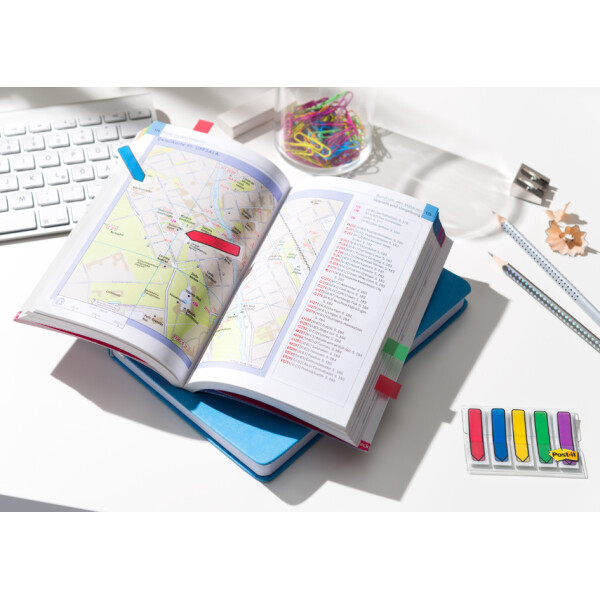 Post-it Haftmarker Index Pfeile, 11,9 x 43,2 mm, 5-farbig