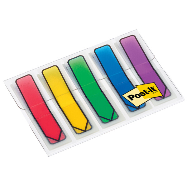 Post-it Haftmarker Index Pfeile, 11,9 x 43,2 mm, 5-farbig