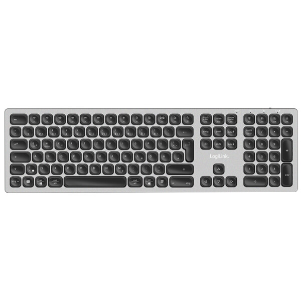 LogiLink BT 5.0 Multi-Device-Tastatur, bluetoothfähig