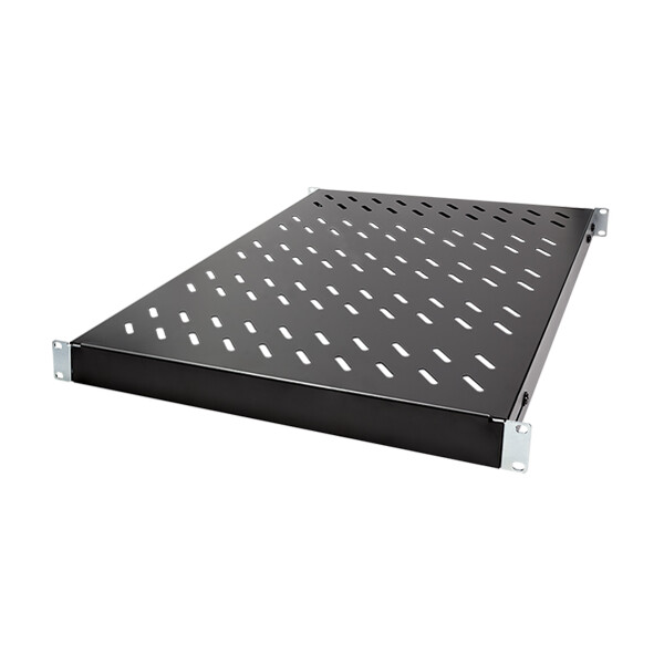 LogiLink 19" Fachboden, 1 HE, verstellbar, (T)700 mm, grau