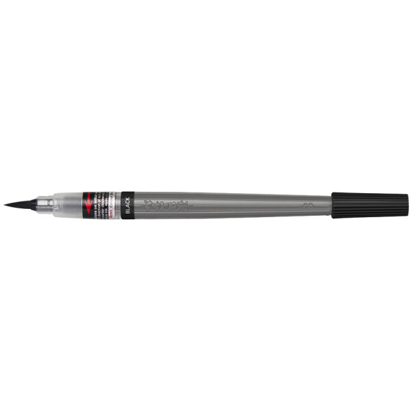 PentelArts Colour Brush Pigment Aquarellpinselstift, schwarz