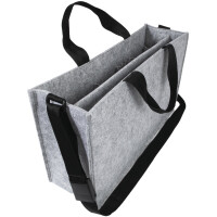 sigel Business-Filztasche Desk Sharing Bag Classic L, grau