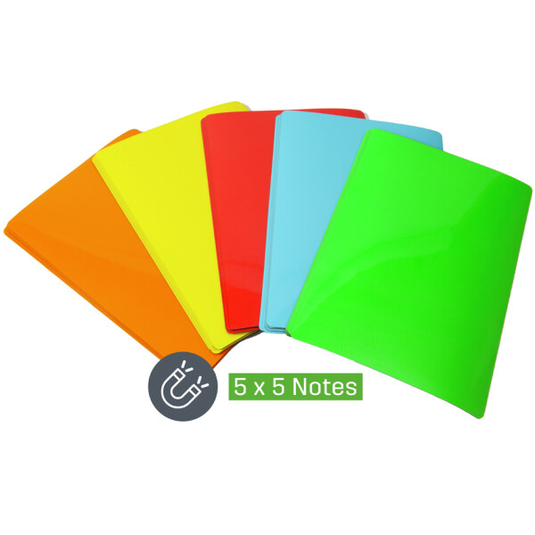 SIGEL Haftnotiz Magnetic Notes Meet up, farbig sortiert