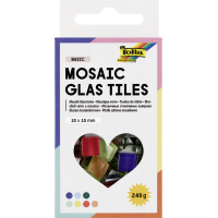 folia Mosaik-Glassteine BASIC, 10 x 10 mm