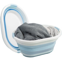 Linden Berg Wäschekorb, faltbar, 36 Liter, petrol...