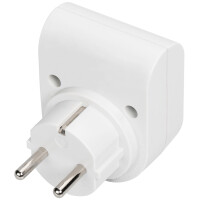 DIGITUS Überspannungsschutz-Aadapter, 16 A, 3.500 W,...