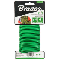 Bradas Bindedraht SOFT mit PVC-Überzug, 5 mm x 4 m,...