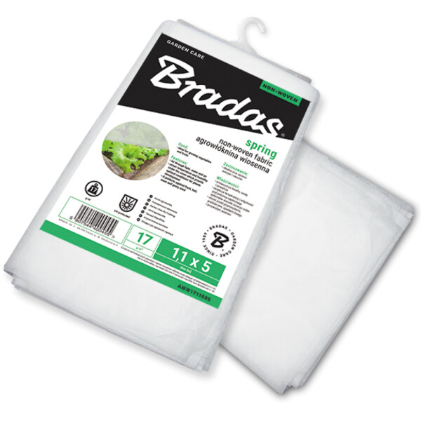 Bradas Abdeckvlies, 1,1 x 20 m, wei&szlig;