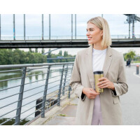 alfi Isolierbecher ISO COFFEE MUG PRO, 0,38 l, linen beige