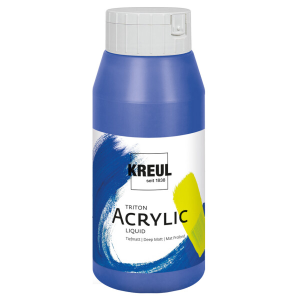 KREUL Acrylfarbe Triton Acrylic Liquid, titanweiß, 750 ml
