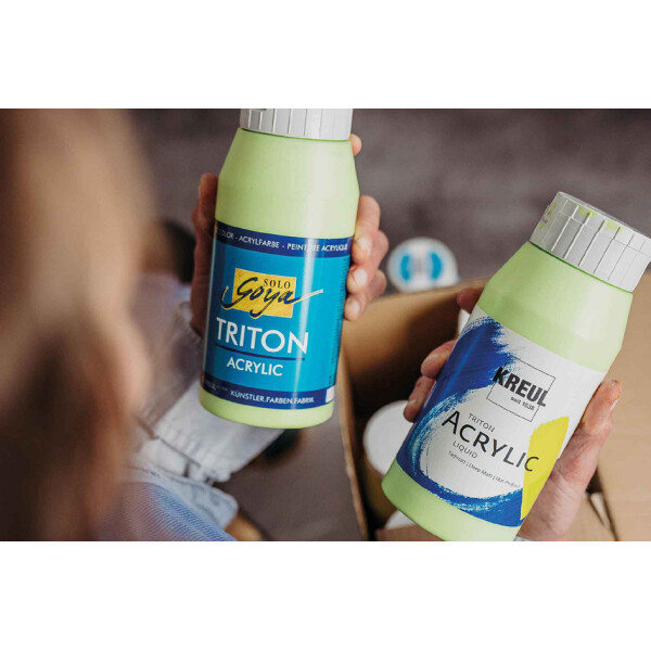 KREUL Acrylfarbe Triton Acrylic Liquid, titanweiß, 750 ml