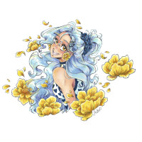 FABER-CASTELL Sketch Marker GOLDFABER, Set Romantic Manga 1