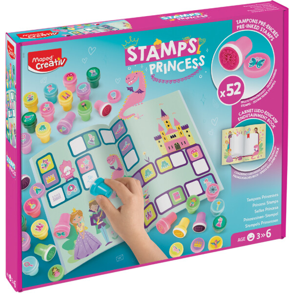 Maped Creativ Motivstempel-Set "PRINZESSIN", im Karton