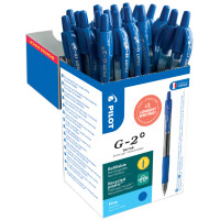 PILOT Gelschreiber G-2 PLUS 05, VALUE PACK, blau