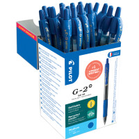 PILOT Gelschreiber G-2 PLUS 07, VALUE PACK, blau