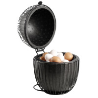 APS Eierkorb OVO, für ca. 35 Eier, schwarz