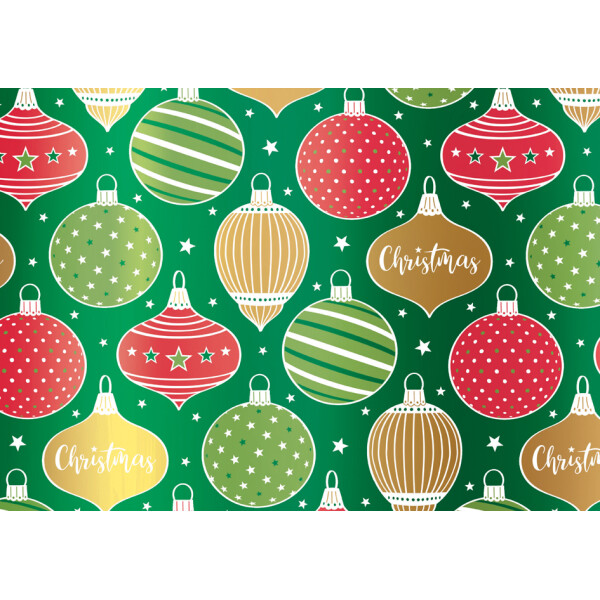 SUSY CARD Weihnachts-Geschenkpapier "Sterne Linien"