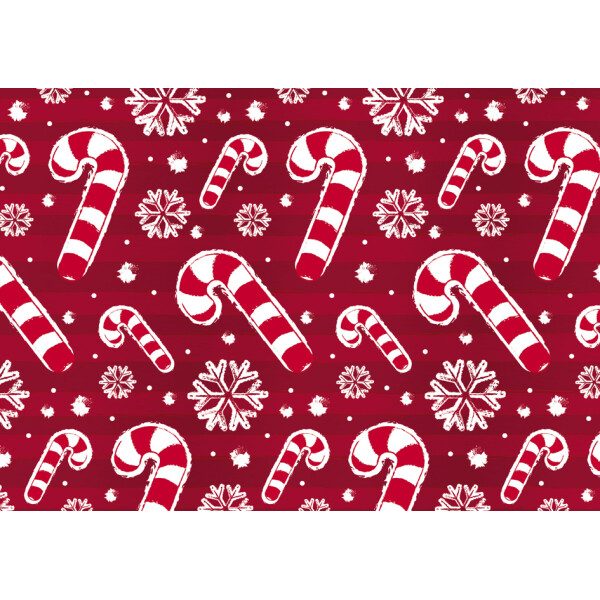 SUSY CARD Weihnachts-Geschenkpapier "Sterne Linien"