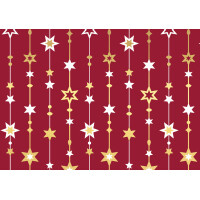 SUSY CARD Weihnachts-Geschenkpapier "Sterne...