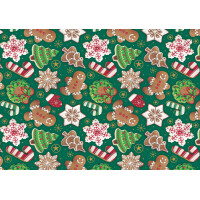 SUSY CARD Weihnachts-Geschenkpapier "Sterne"