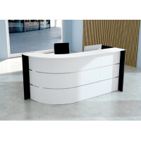 kerkmann Bogentheke BARI up & down, weiß