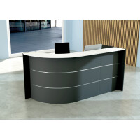 kerkmann Bogentheke BARI up & down, anthrazit