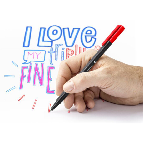 STAEDTLER Fineliner triplus, 10er Kartonetui