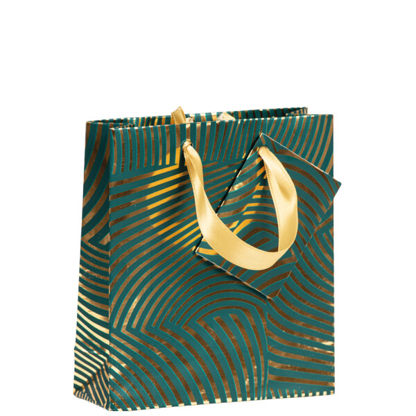 Clairefontaine Weihnachts-Geschenktüte "Émeraude", groß