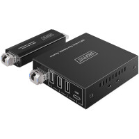 DIGITUS USB 3.2 Gen1 Extender, 4 Ports, Fiber, 20 km