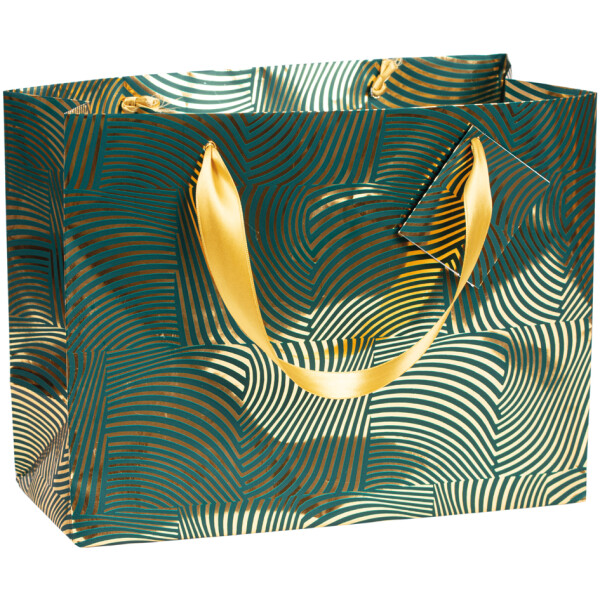 Clairefontaine Weihnachts-Geschenktüte "Émeraude", klein