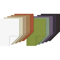 HEYDA Bastelkarton-Block "Natur", DIN A4, 20 Blatt