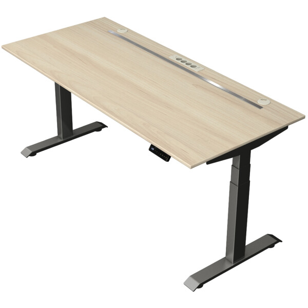 kerkmann Sitz-Steh-Schreibtisch Move boost 4, (B)1.600 mm