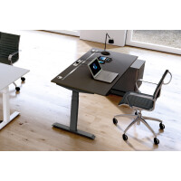 kerkmann Sitz-Steh-Schreibtisch Move boost 4, (B)1.600 mm