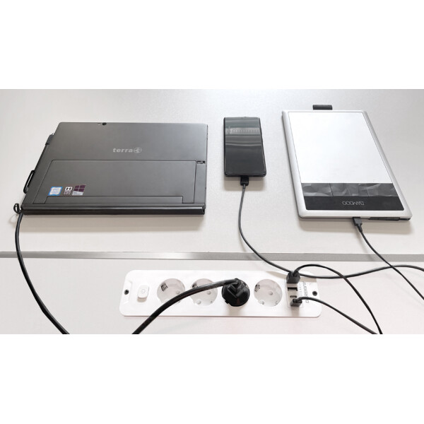 kerkmann Sitz-Steh-Schreibtisch Move boost 4, (B)1.600 mm