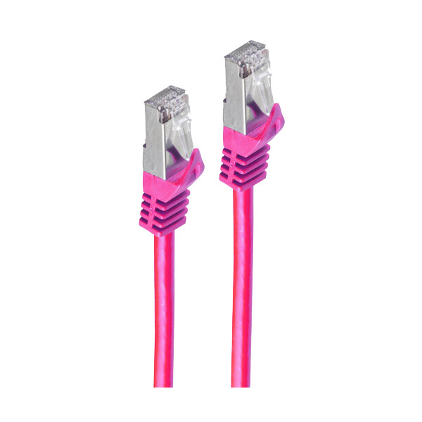 shiverpeaks Patchkabel, Kat. 6A, S FTP, 0,5 m, orange