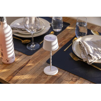 Securit Akku LED-Tischleuchte MONTE CARLO, weiß