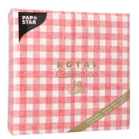 PAPSTAR Bistro-Servietten "ROYAL Collection Vichy...