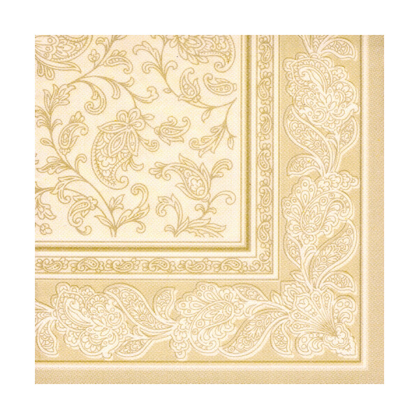 PAPSTAR Servietten "ROYAL Collection Ornaments", arktikblau