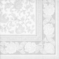 PAPSTAR Servietten "ROYAL Collection Ornaments", arktikblau