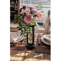 Securit Akku LED-Tischleuchte FLORENCE, schwarz