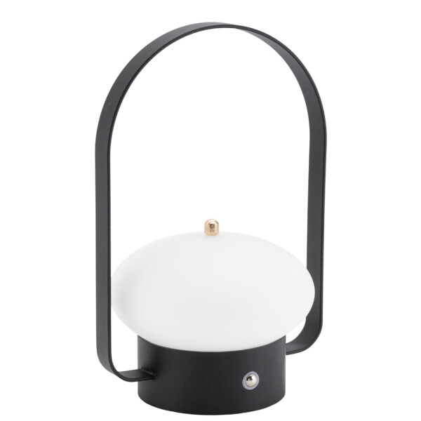 Securit Akku LED-Tischleuchte BARCELONA, schwarz