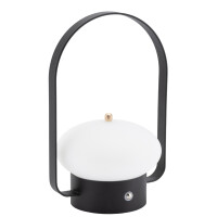 Securit Akku LED-Tischleuchte BARCELONA, schwarz