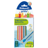 Pelikan Dreikant-Buntstifte griffix, 12er Kartonetui