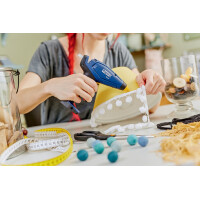 Rapid Akku-Heißlebepistole BGX7, 10 Watt, blau gelb