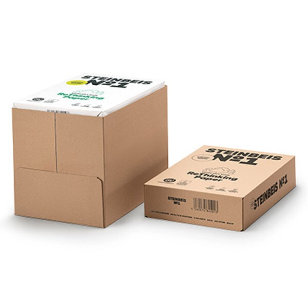 STEINBEIS No. 1 Recyclingpapier A4 80g - 1 Palette (100.000 Blatt)